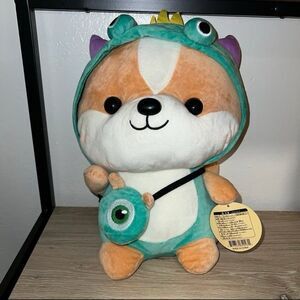 Shiba Inu In Dinosaur Costume Plush